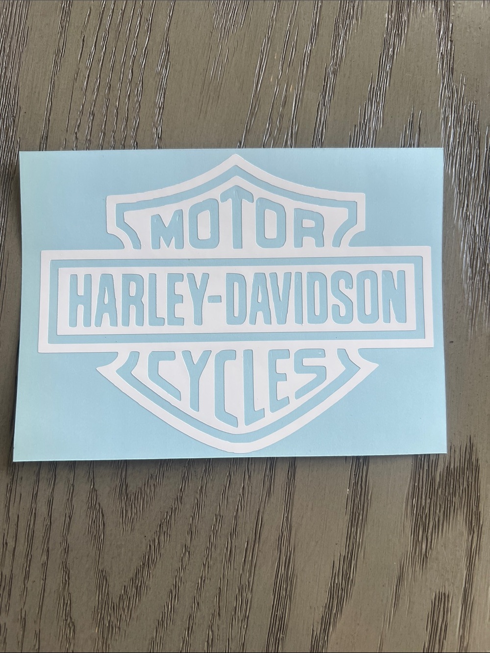 New Harley‑Davidson logo decal